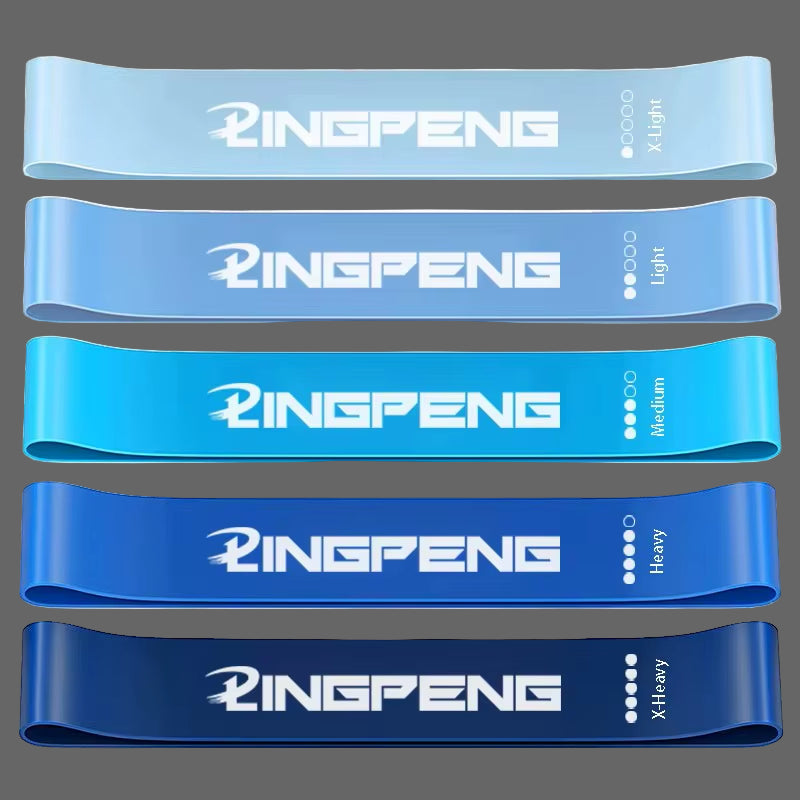 Different Resistance Bands Yoga Band Fitness Exercise Training Hip Tension Band Leg Squat Dance Elastic Loop Stretch Band