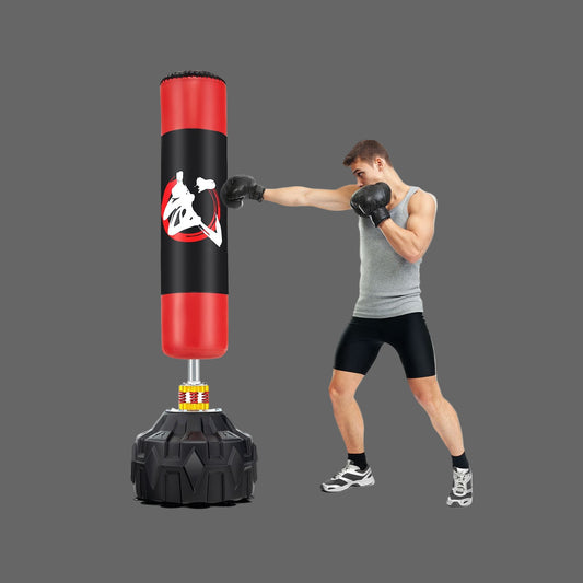 70 Inches Freestanding Punching Bag with Fillable Base