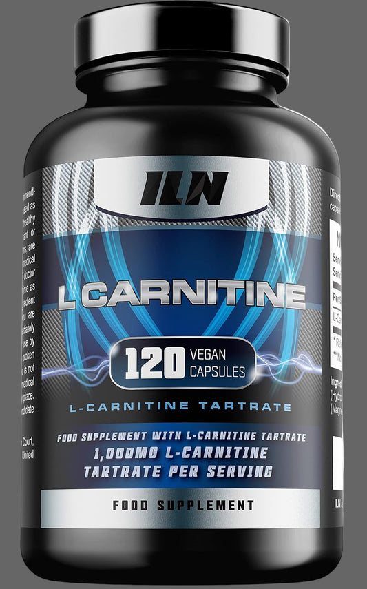 L Carnitine Capsules – 1000Mg L-Carnitine Tartrate per Serving for Men and Women – Vegan Friendly – 120 Capsules (2 Month Supply)